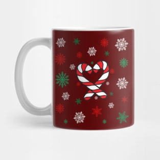 Candy canes Christmas Mug